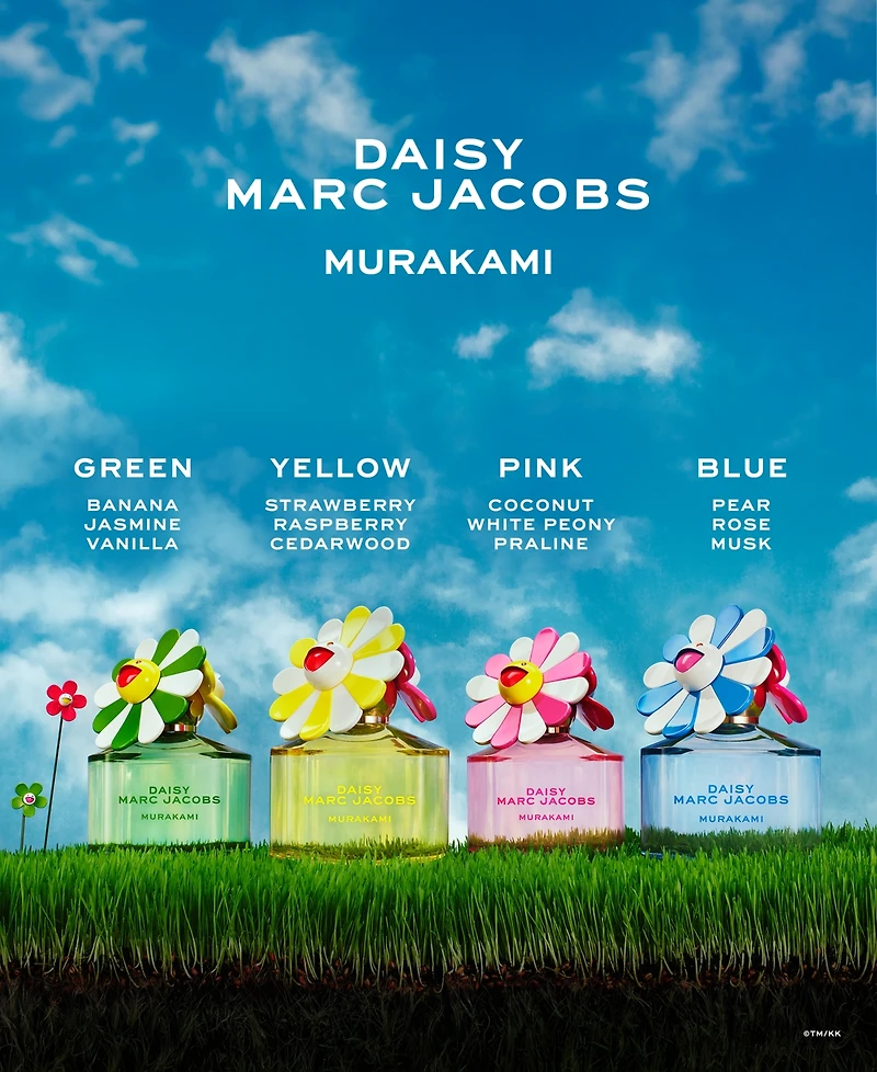 Marc Jacobs Daisy Murakami Yellow Limited-Edition Eau De Parfum, 1.6 oz.