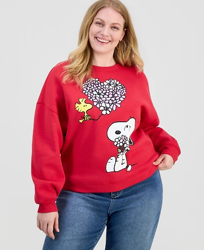 Peanuts Trendy Plus Snoopy Valentine's Day Sweatshirt