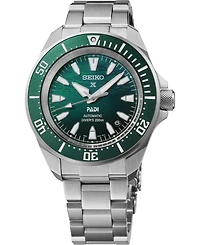 Seiko Men's Prospex Diver Automatic Green Dial Watch, 41.7mm
