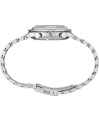 Seiko Men's Essentials Silver Stainless Steel Bracelet Watch, 38.7mm