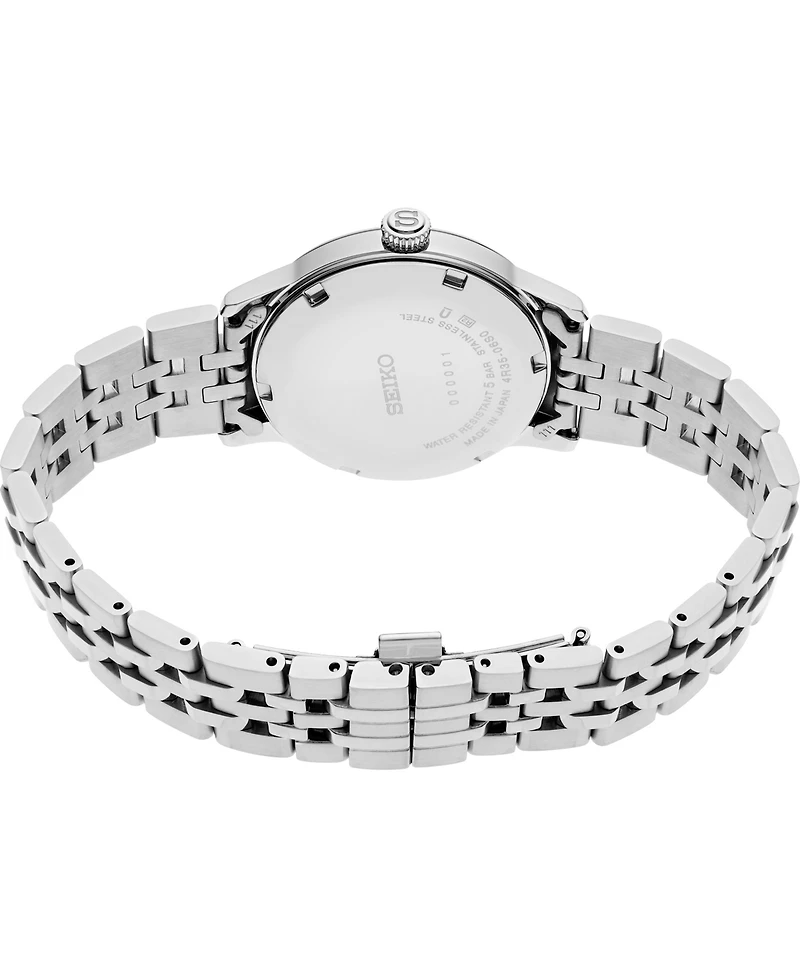 Seiko Women's Presage Cocktail Time Mid-Size Stainless Steel Automatic Bracelet Watch, 34mm