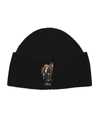 Polo Ralph Lauren Men's Lunar New Year Bear Ribbed Cuff Beanie