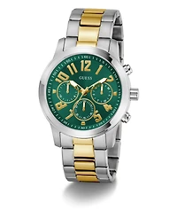 Guess Men's Two-Tone Multi-Function Watch, 44mm