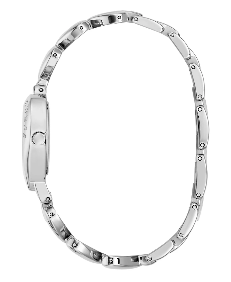 Guess Women's Silver-Tone Analog Watch, 28mm