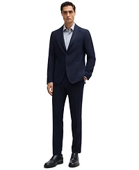 Boss by Hugo Men's Structured Performance-Stretch Fabric Regular-Fit Dress Shirt