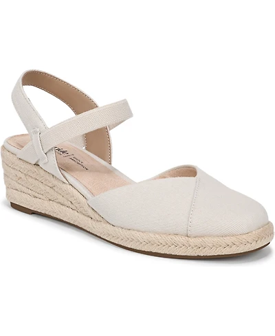 LifeStride Women's Pilar Espadrille Wedge Sandals
