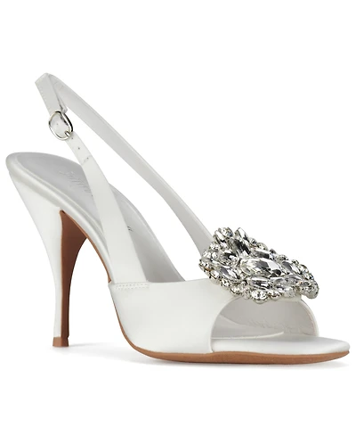 Jeffrey Campbell Women's Triomphe-j Embellished Slingback High-Heel Pumps