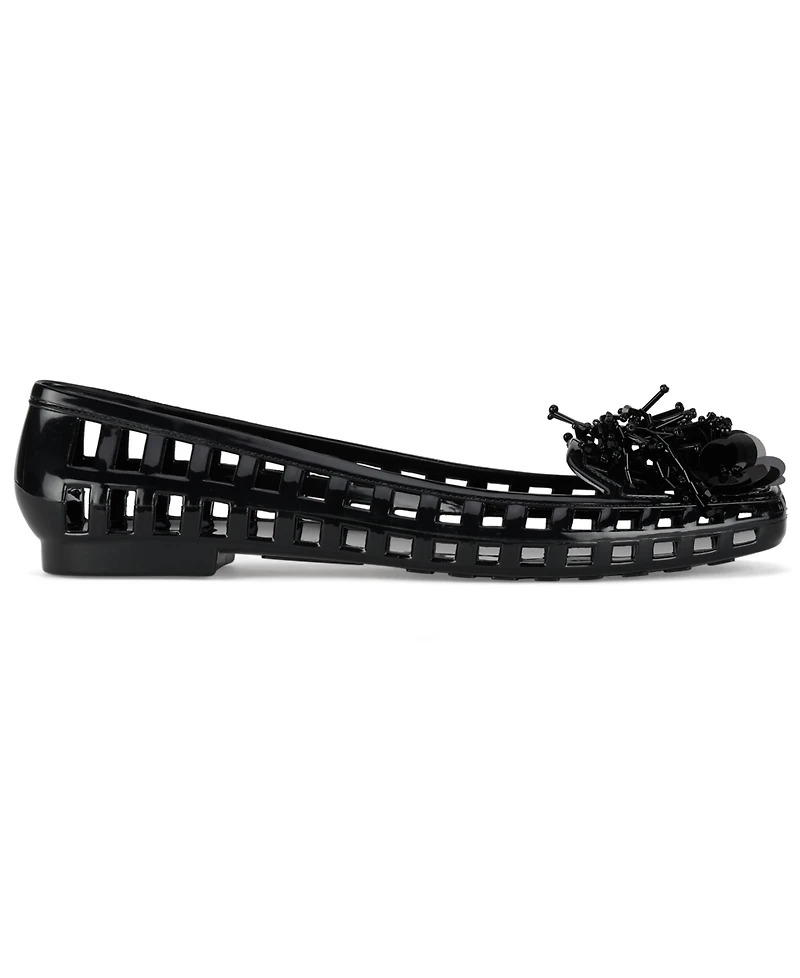 Jeffrey Campbell Women's Danceteria Embellished Jelly Flats
