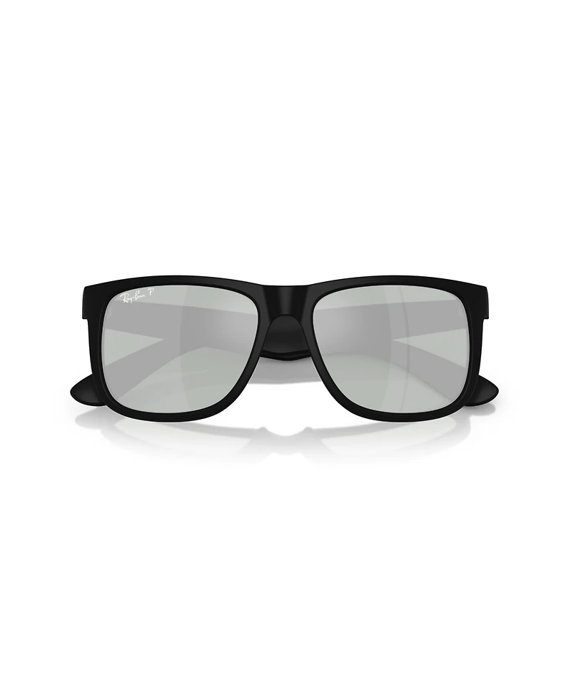 Ray-Ban Men's Polarized Sunglasses, Justin RB4165