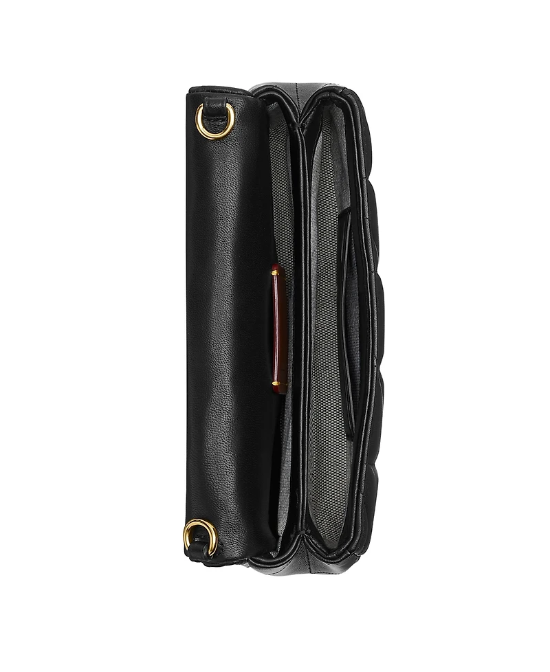 Coach Quilted Mini Tabby Chain Crossbody Bag