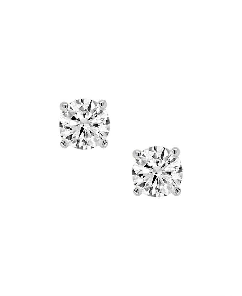 Macy's Diamond Stud Earrings (7/8 ct. t.w.) in 14K White Gold