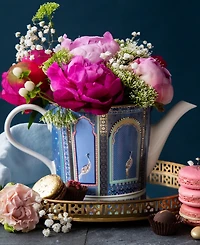 Portmeirion Sara Miller India Lattice Windows Teapot