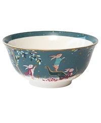 Portmeirion Sara Miller Woodland Tales Rabbit Sleigh Candy Bowl