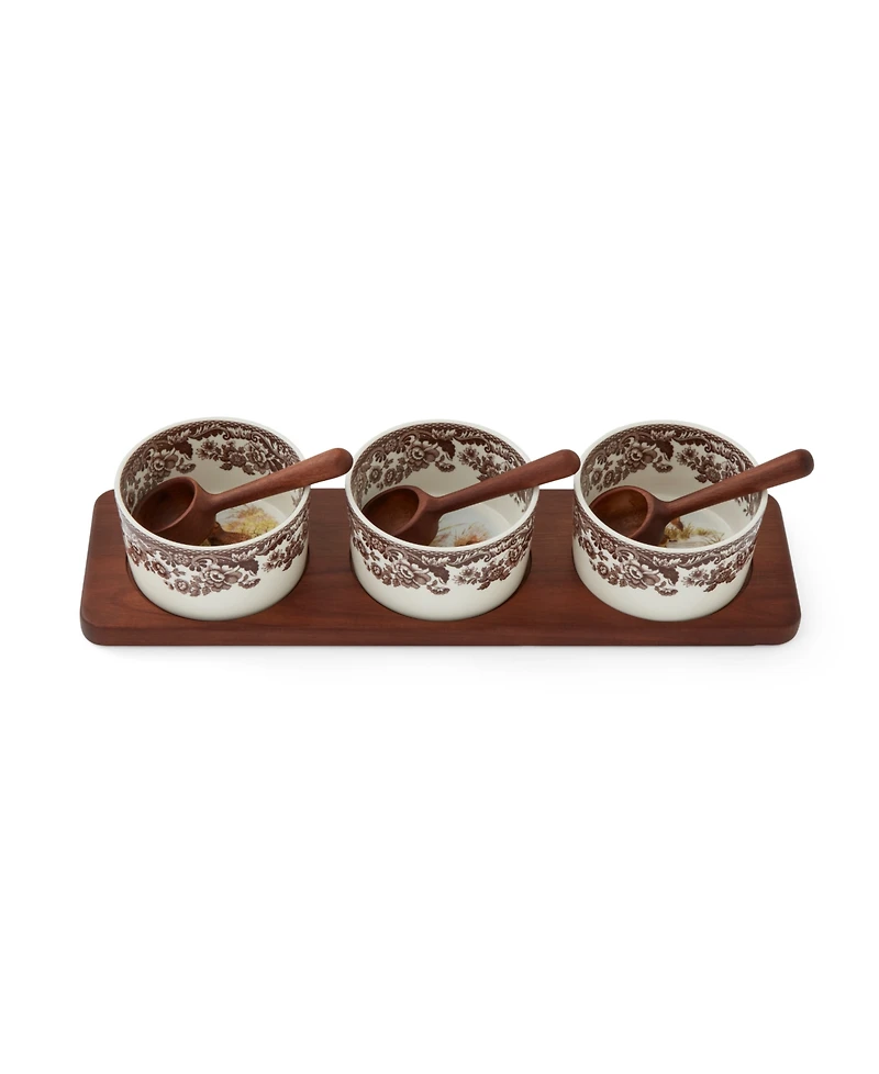 Spode Woodland 7-Pc. Condiment Set
