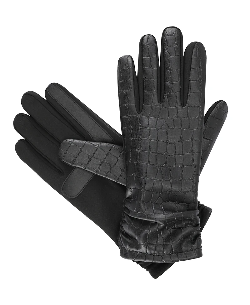 Isotoner Signature Women's Leather Gloves