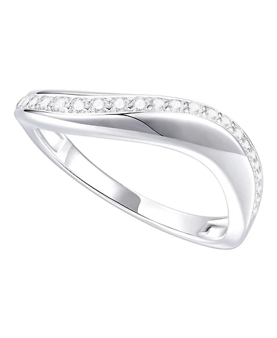 Macy's Diamond Ring (1/4 ct. t.w.) in Sterling Silver