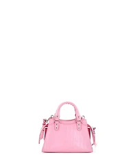 Pre-Owned Balenciaga Mini Neo Classic City Bag Embossed Leather