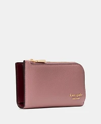 kate spade new york Devin Pebbled Leather Slim Bifold Wallet