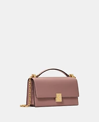 kate spade new york Deco Pebbled Leather Mini Chain Crossbody Bag