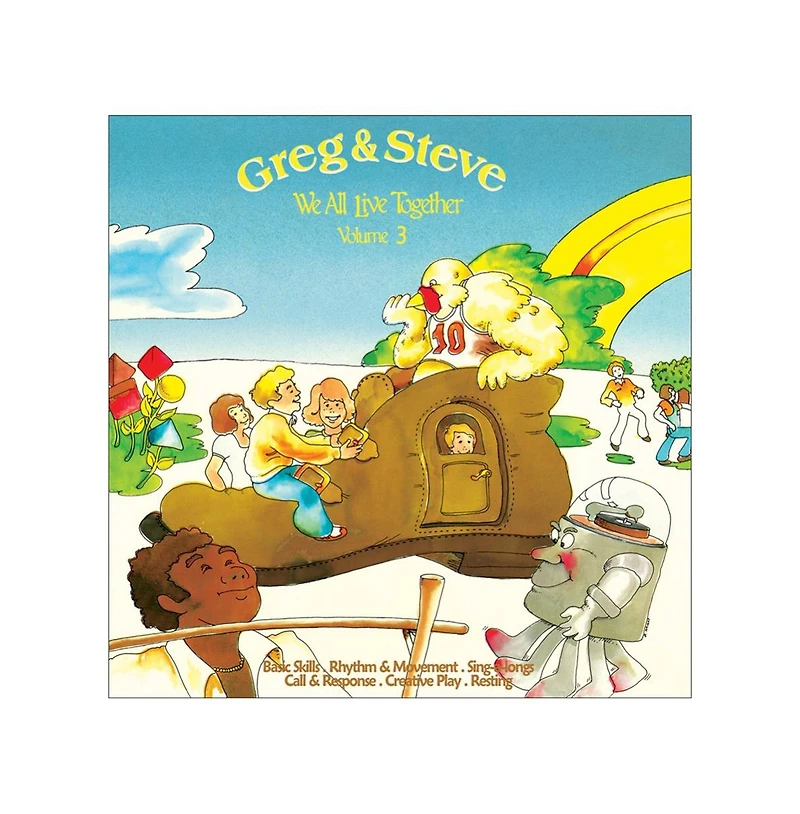 Creative Teaching Press Greg & Steve: We All Live Together CDs - Set of 4