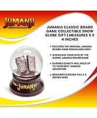 Surreal Entertainment Jumanji Classic Board Game Collectible Snow Globe Gift | Features The Classic Adventure Board Game Snow Globe On A Wooden Base |
