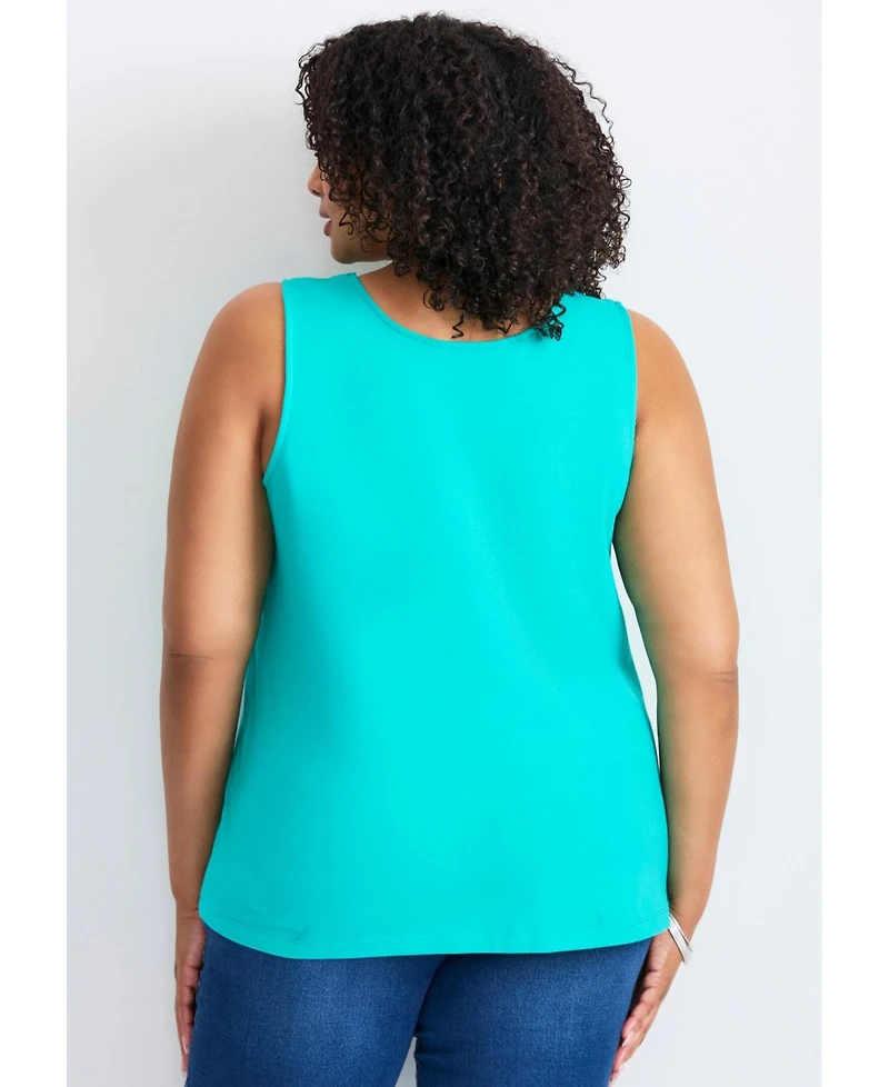 Avenue Women's Plus Basic Layering Tank
