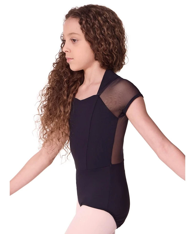 Capezio Juniors' Soft Elegance Corset Short Sleeve Leotard - Tween