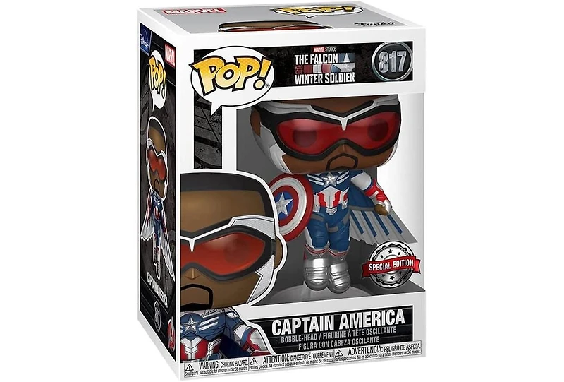 Funko Marvel Falcon & Winter Soldier Pop Vinyl Figure | Captain America