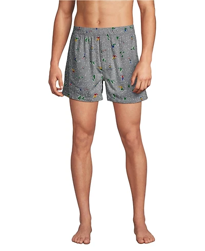 Lands' End Men's Classic Fit Flannel Boxers