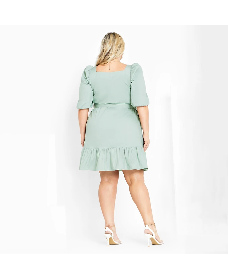 City Chic Women's Ariya Dress