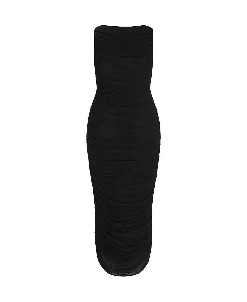 City Chic Women's Halo Ruched Midi Dress