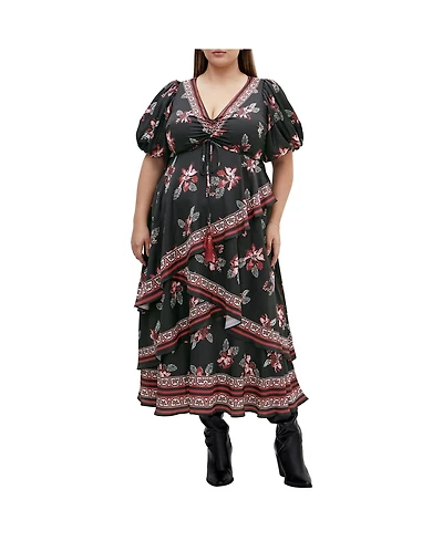 City Chic Women's Drama Queen Dress