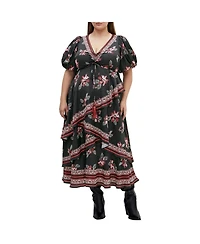 City Chic Women's Drama Queen Dress