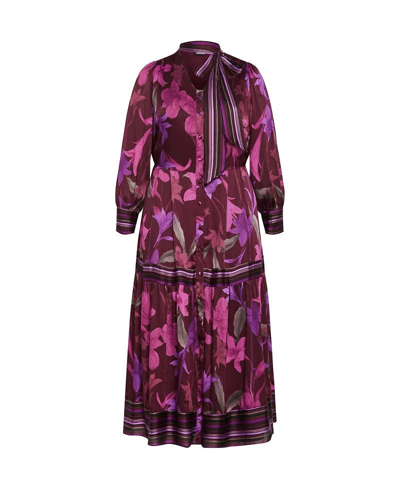 City Chic Women's Suzanne Maxi Dress