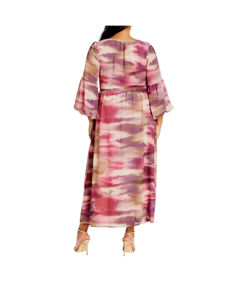 City Chic Women's Plus Romance Dress