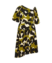 City Chic Women's Aria Print Dress
