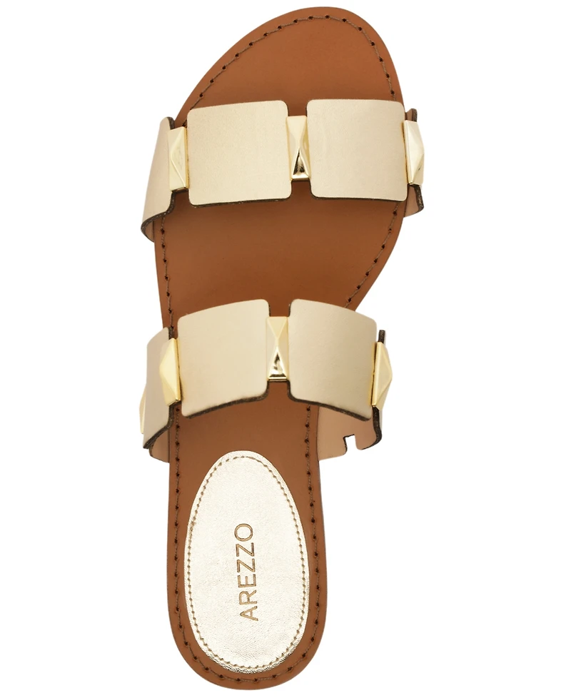 Arezzo Women's Lyra Slip On Flat Sandals