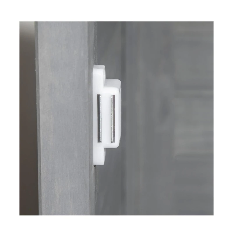 Garden Work Bench with Open Shelves for Tools and Plants