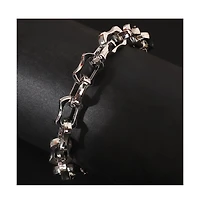 Women's The Bracket-Link Chain Bracelet - Chrome Silver