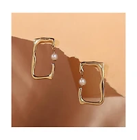 Women's The Cadre Drop Earrings - California Gold