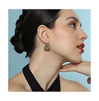 Women's The Ripple Hoop Earrings - California Gold