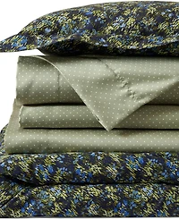 Lands' End 300 Thread Count Cotton Smooth Percale Duvet Bed Cover