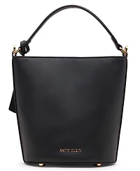 Anne Klein Small Lock Bucket with Convertible Strap