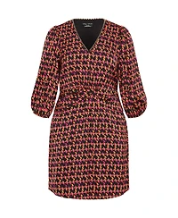 City Chic Women's Plus Milly Dress