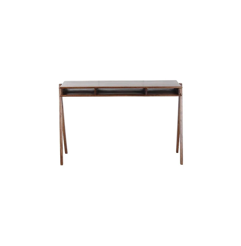 Porter Designs Portola Solid Acacia Wood Desk