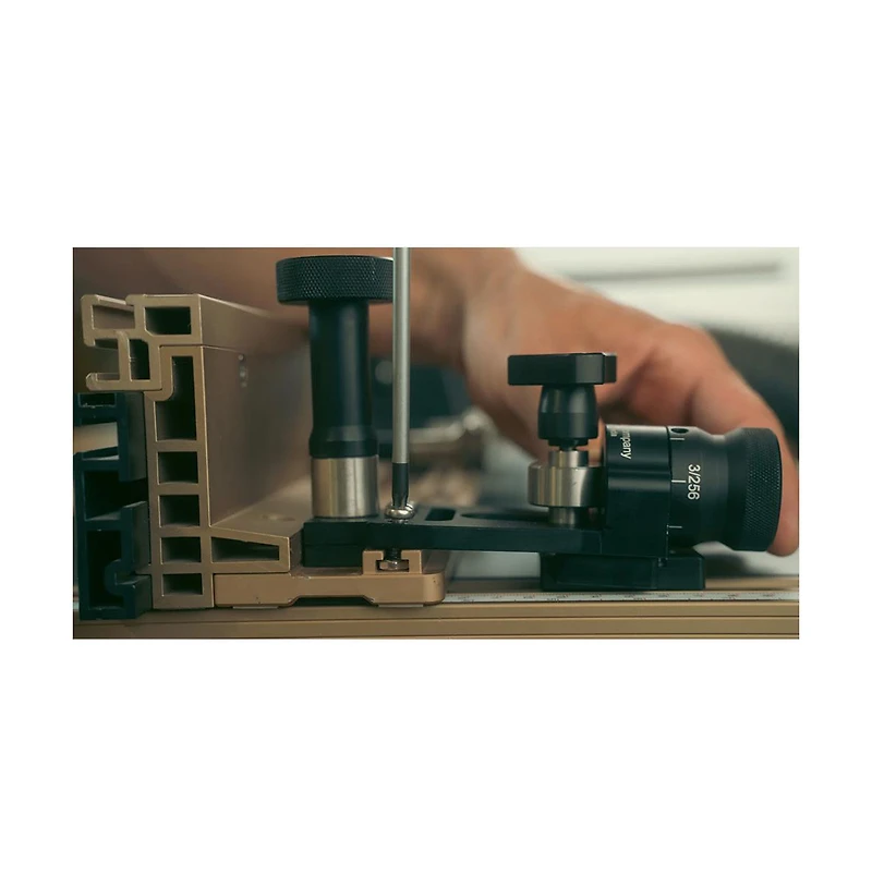 JessEm 04550 Micro Adjuster Precision Fence Alignment Tool for Woodworking Router Table Fence