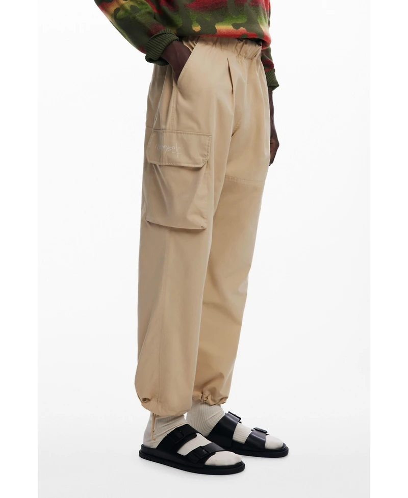 Desigual Men's Adjustable cargo pants