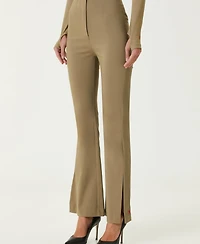 Pcfg Women's Cotton Flared Skinny Pant