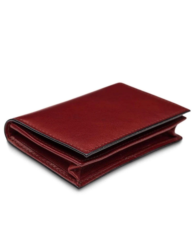 Bosca Nappa Vitello Full Gusset 2 Pocket Card Case with Id