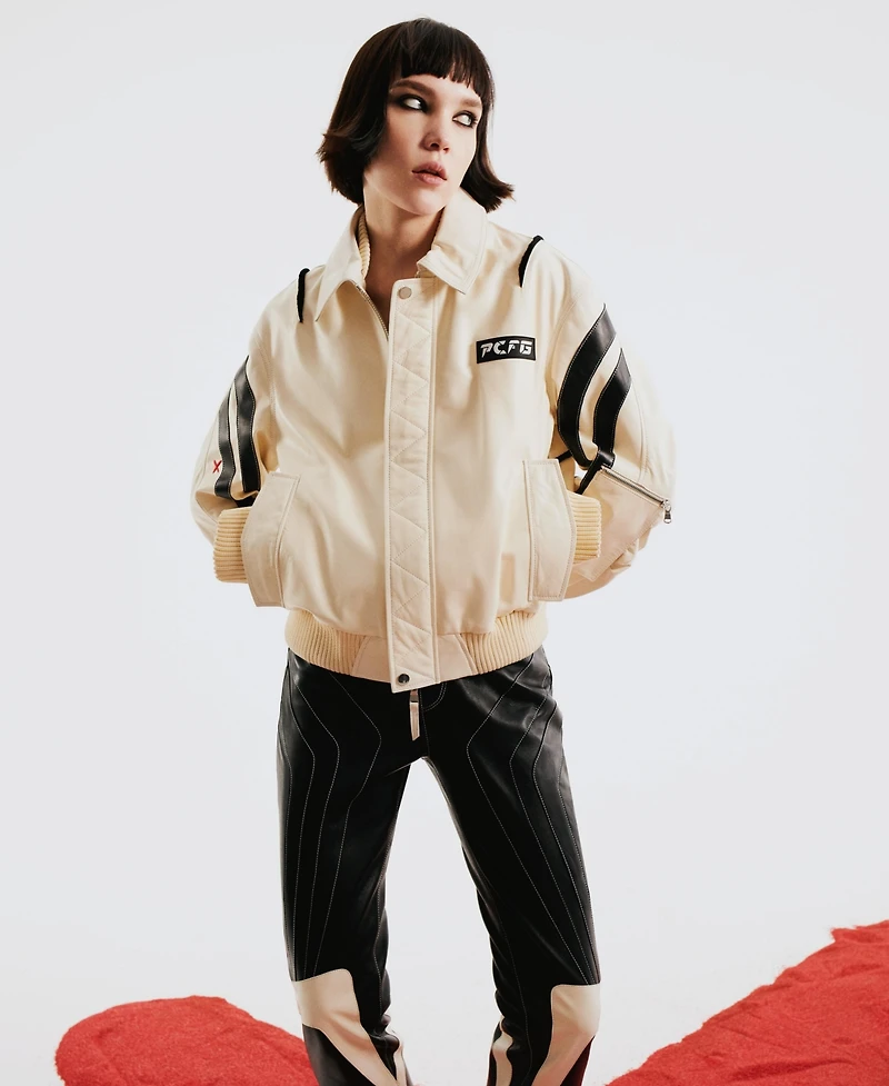 Pcfg Women's Boomerang Leather Pants